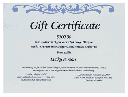 Artgroove.com Gift Certificate
